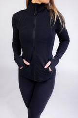 Performance-Laufjacke - Schwarz