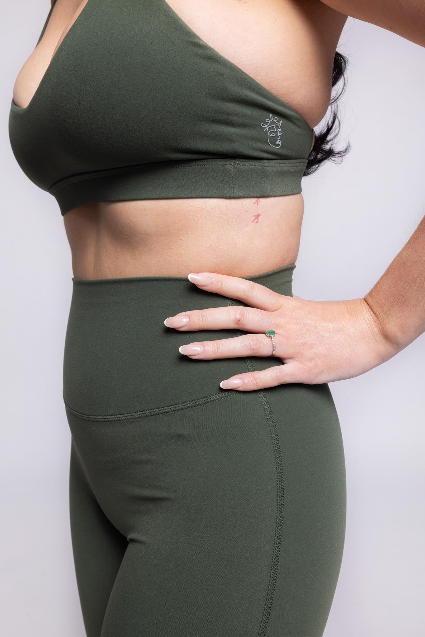 Lucia Bra - Crocodile Green