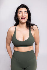 Lucia Bra - Crocodile Green