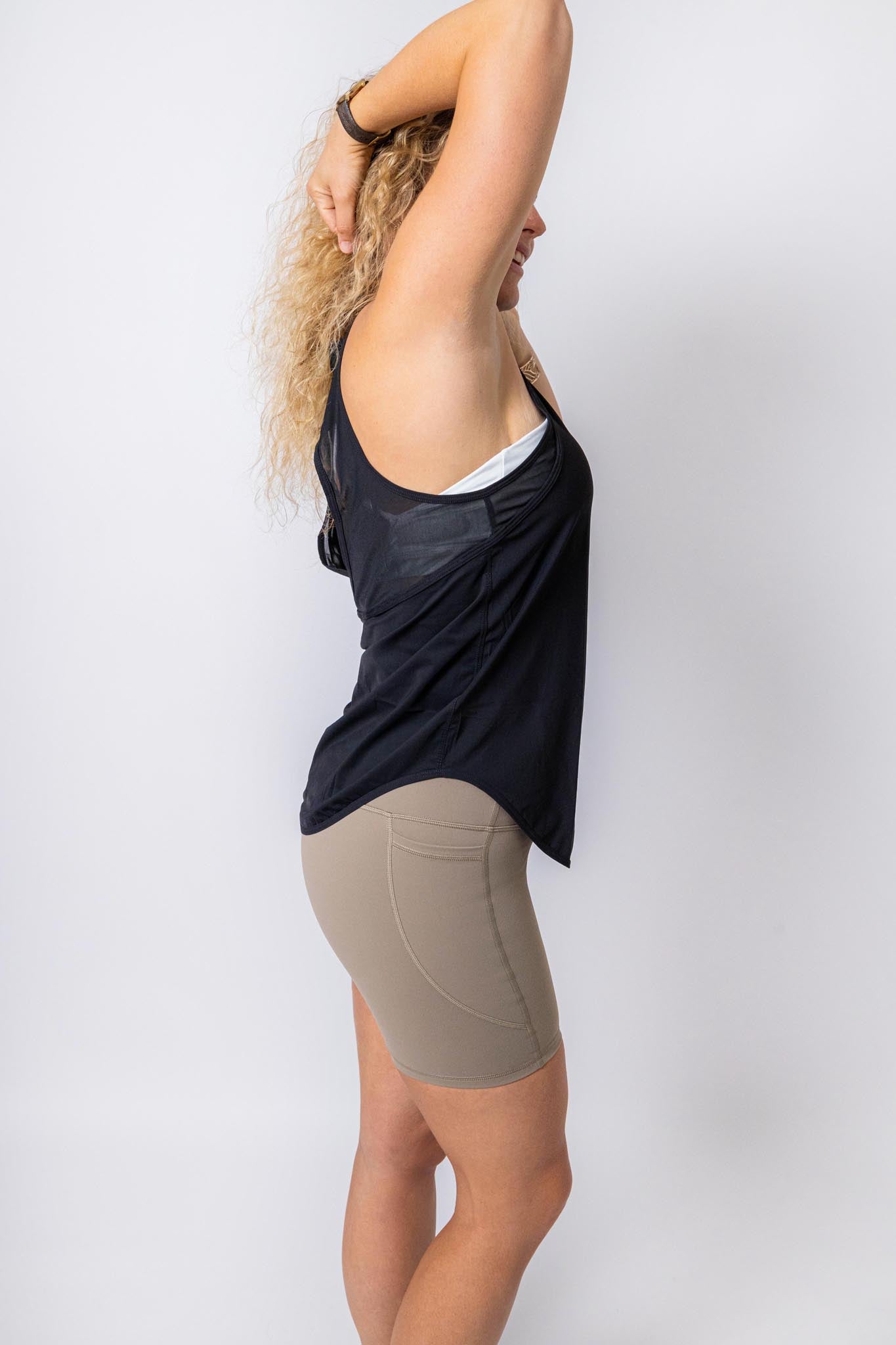 Claire shorts - Tan