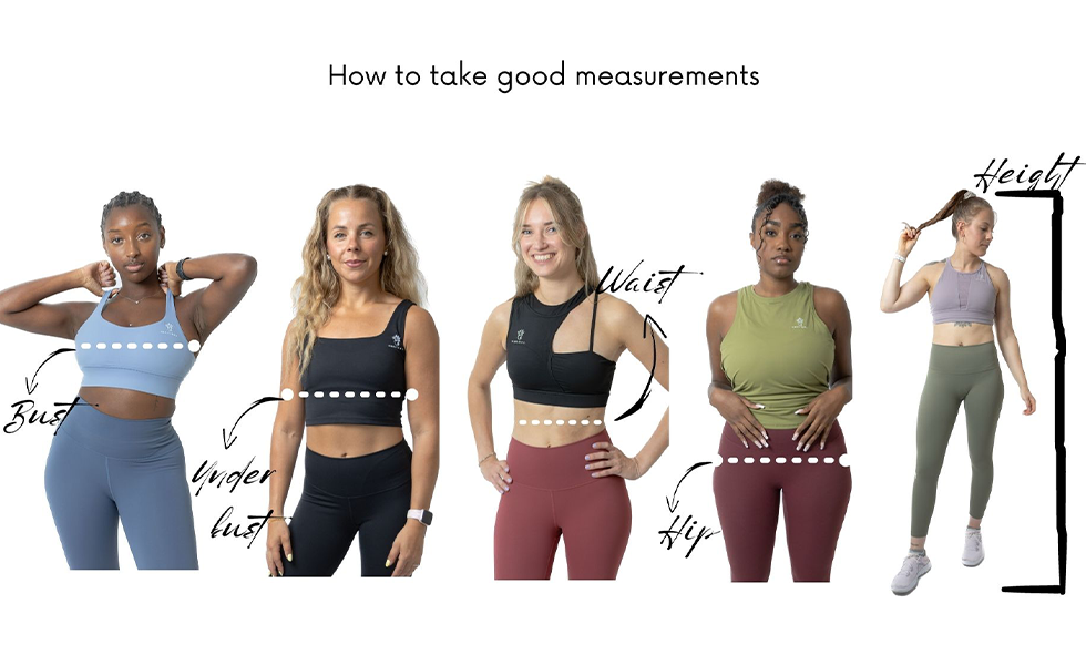 Sizing info & how to take good measurements Bild