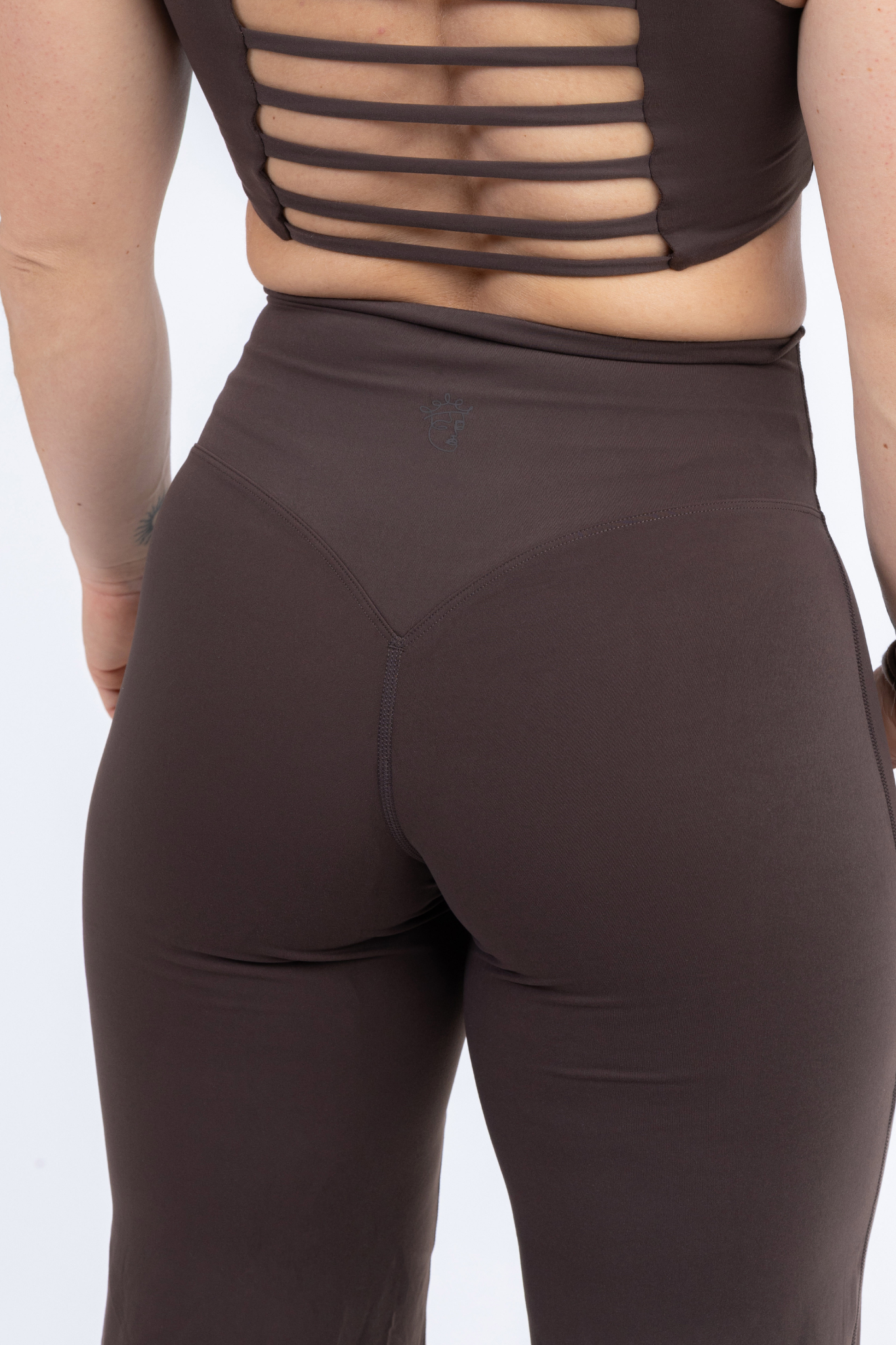 Cheryl Straight Legs Pants - Espresso