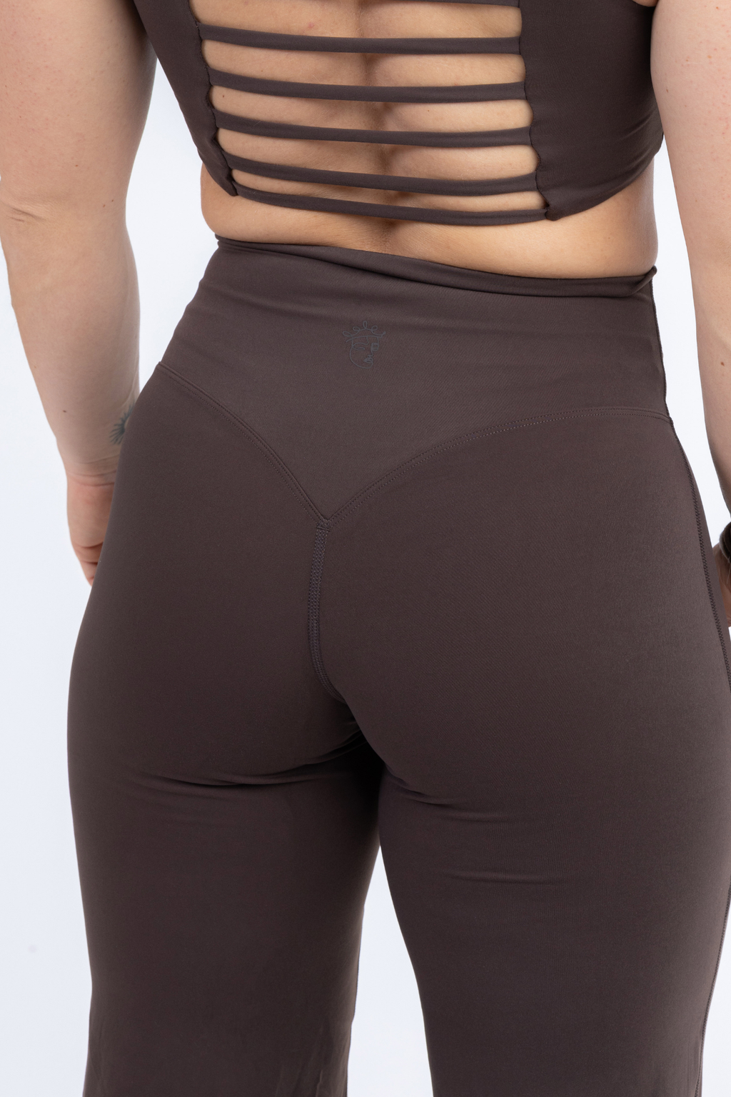 Cheryl Straight Legs Pants - Espresso