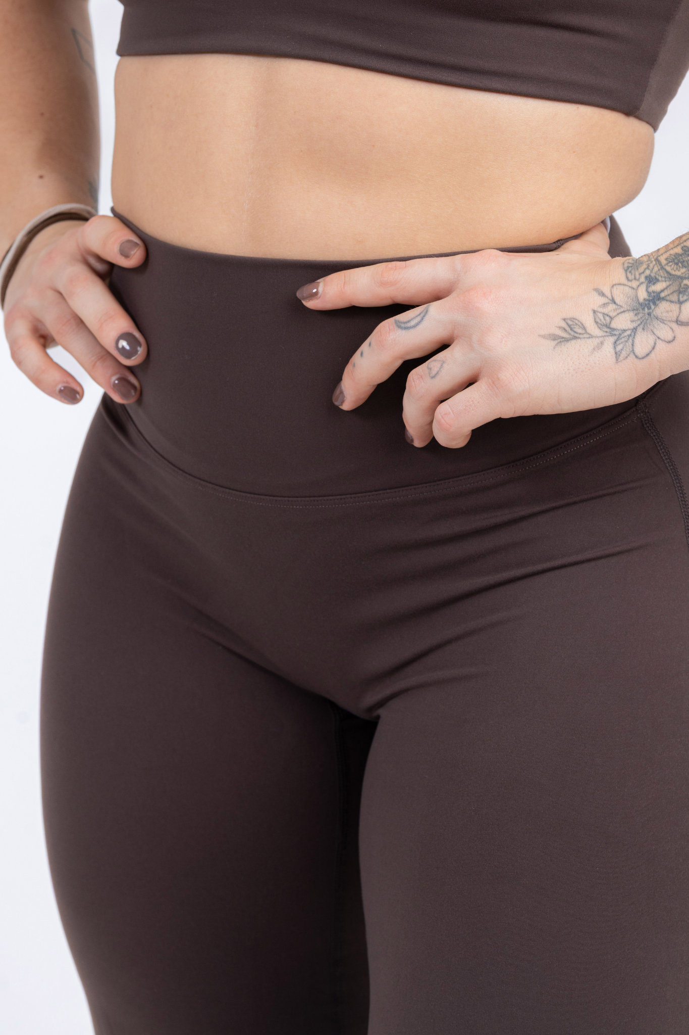 Cheryl Straight Legs Pants - Espresso