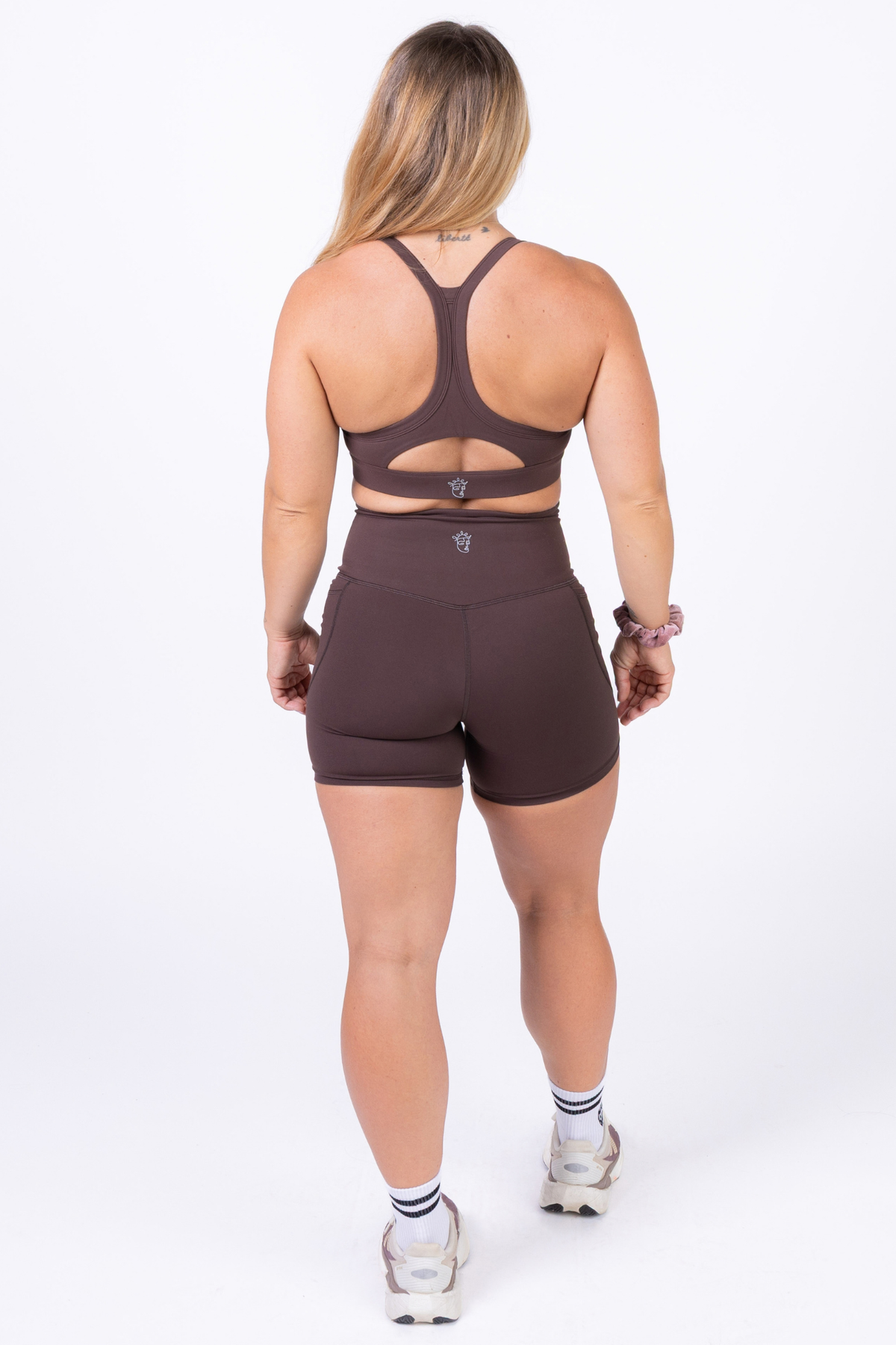 Claire Shorts Pockets - Espresso