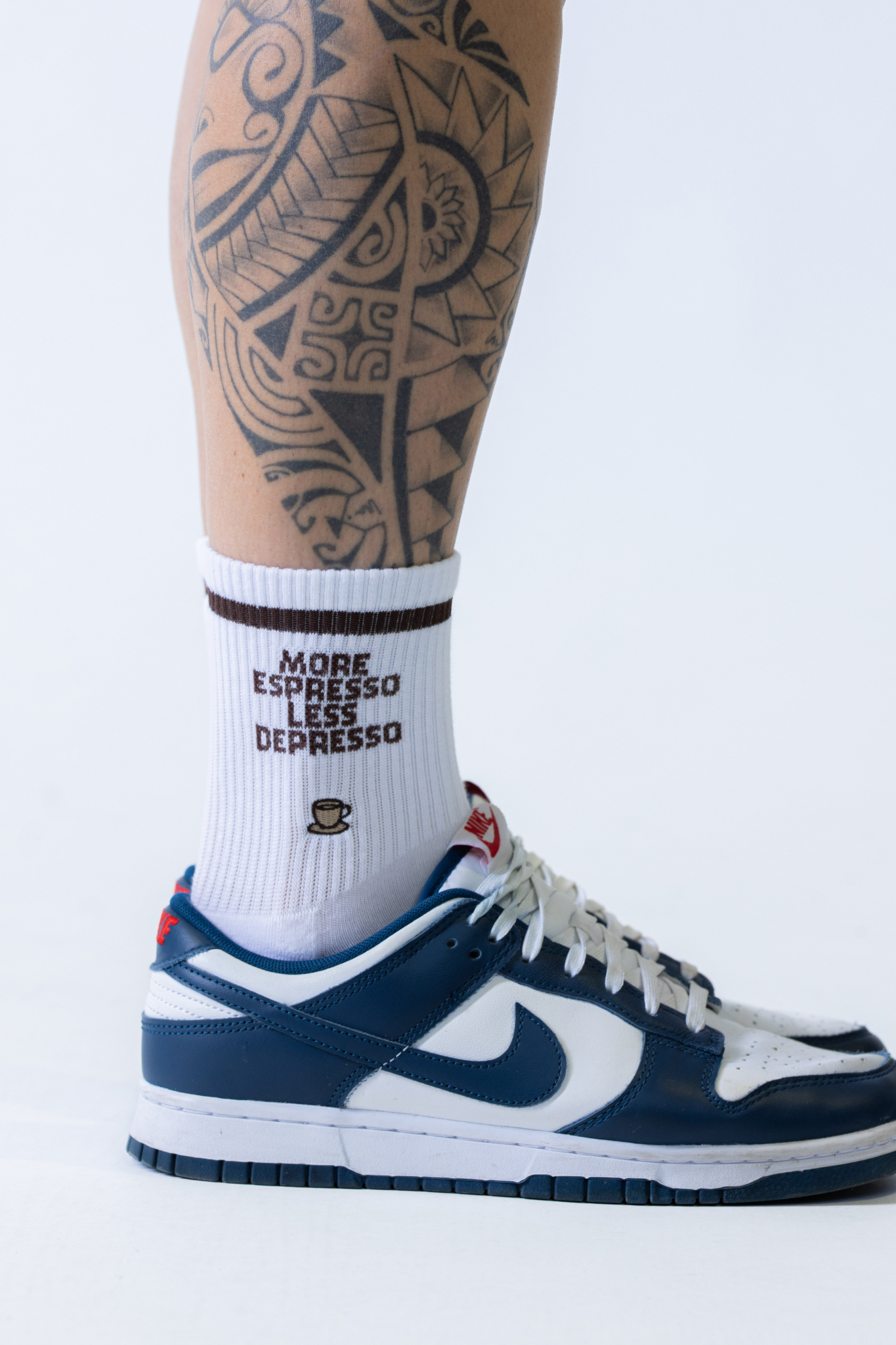 Quarter Socks -  More Espresso