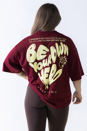 Cruise Oversized T-Shirt - Redwine