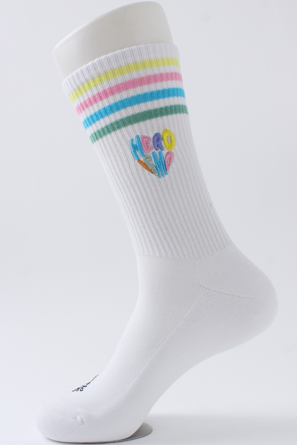 Heroismo Unisex Crew Socks – Double Padded Comfort & Support