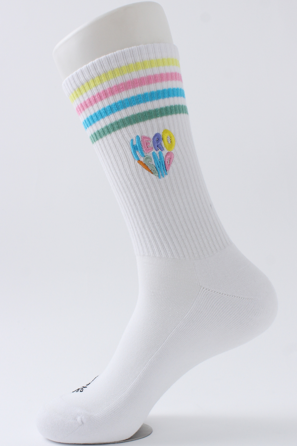 Heroismo Unisex Crew Socks – Double Padded Comfort & Support