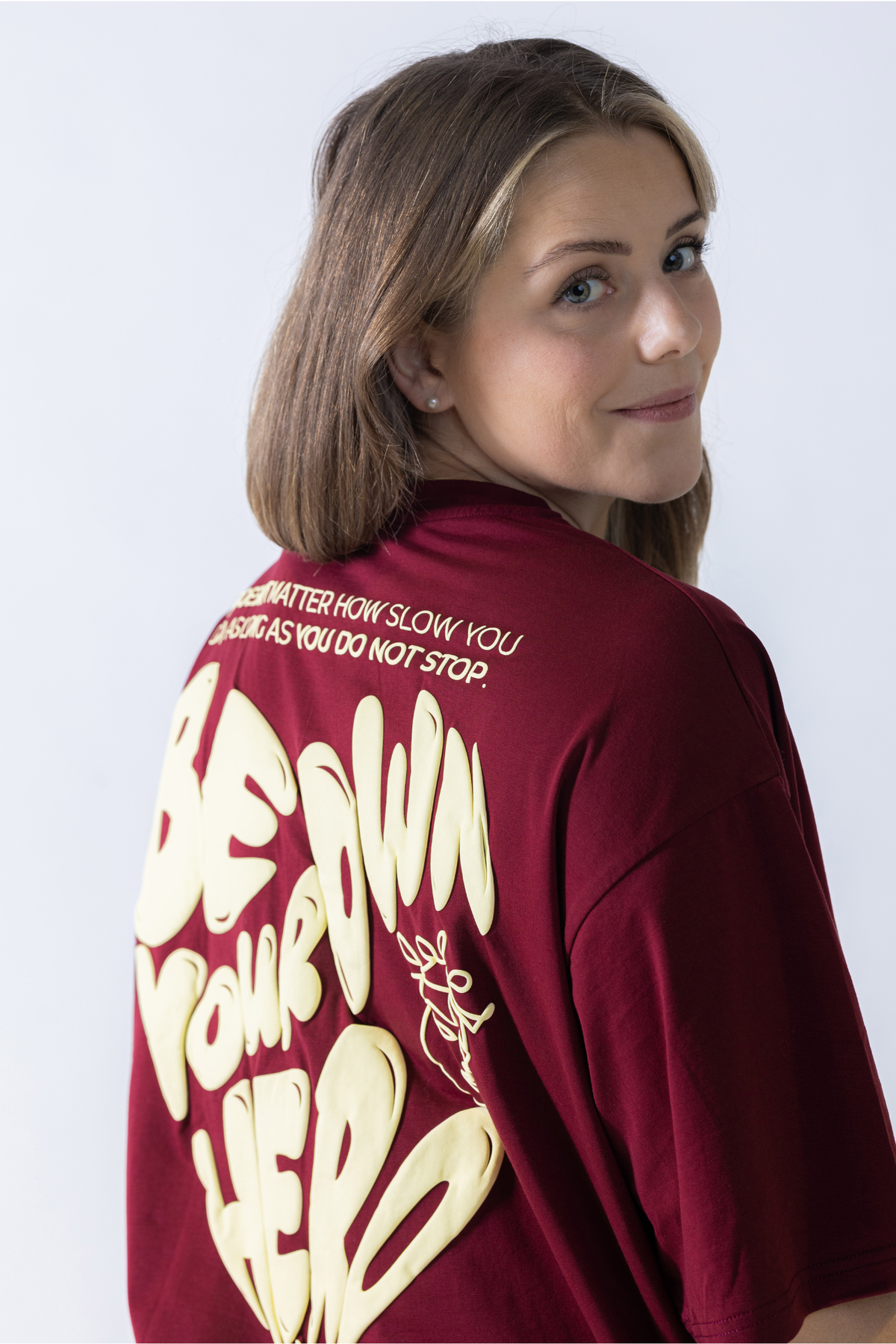 Cruise Oversized T-Shirt - Redwine