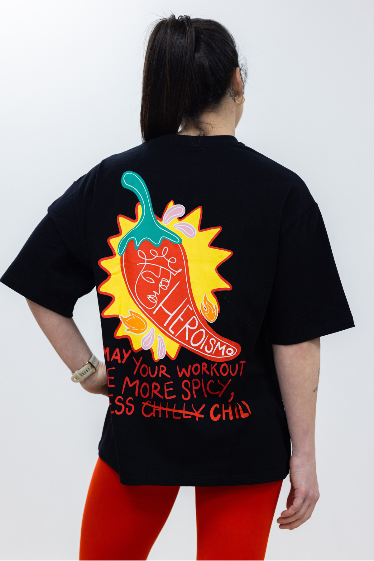 George Oversized T-shirt - Chilli
