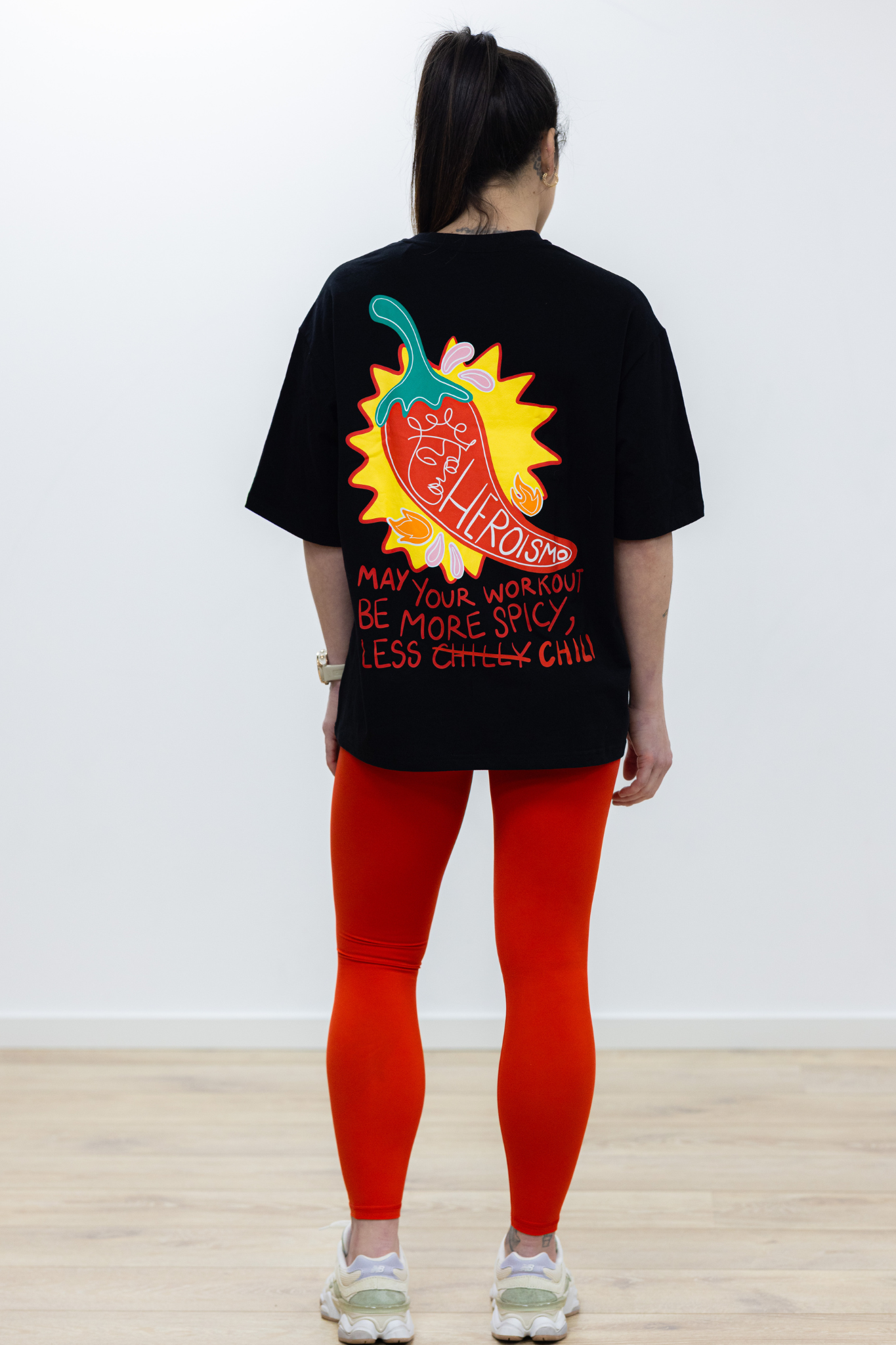 George Oversized T-shirt - Chilli