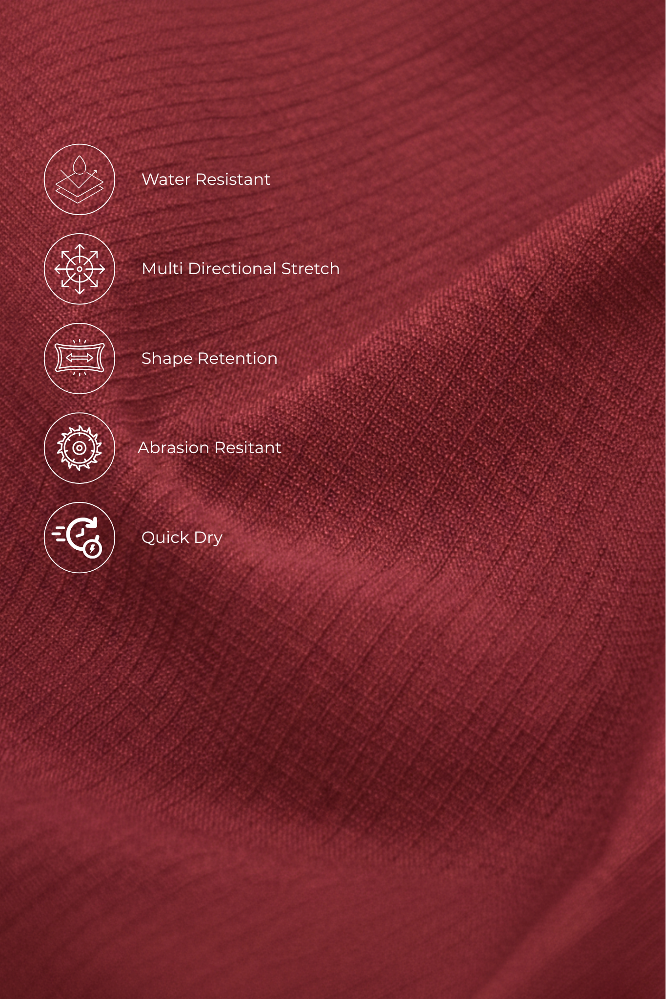 Max Hybrid Shorts - Brick Red