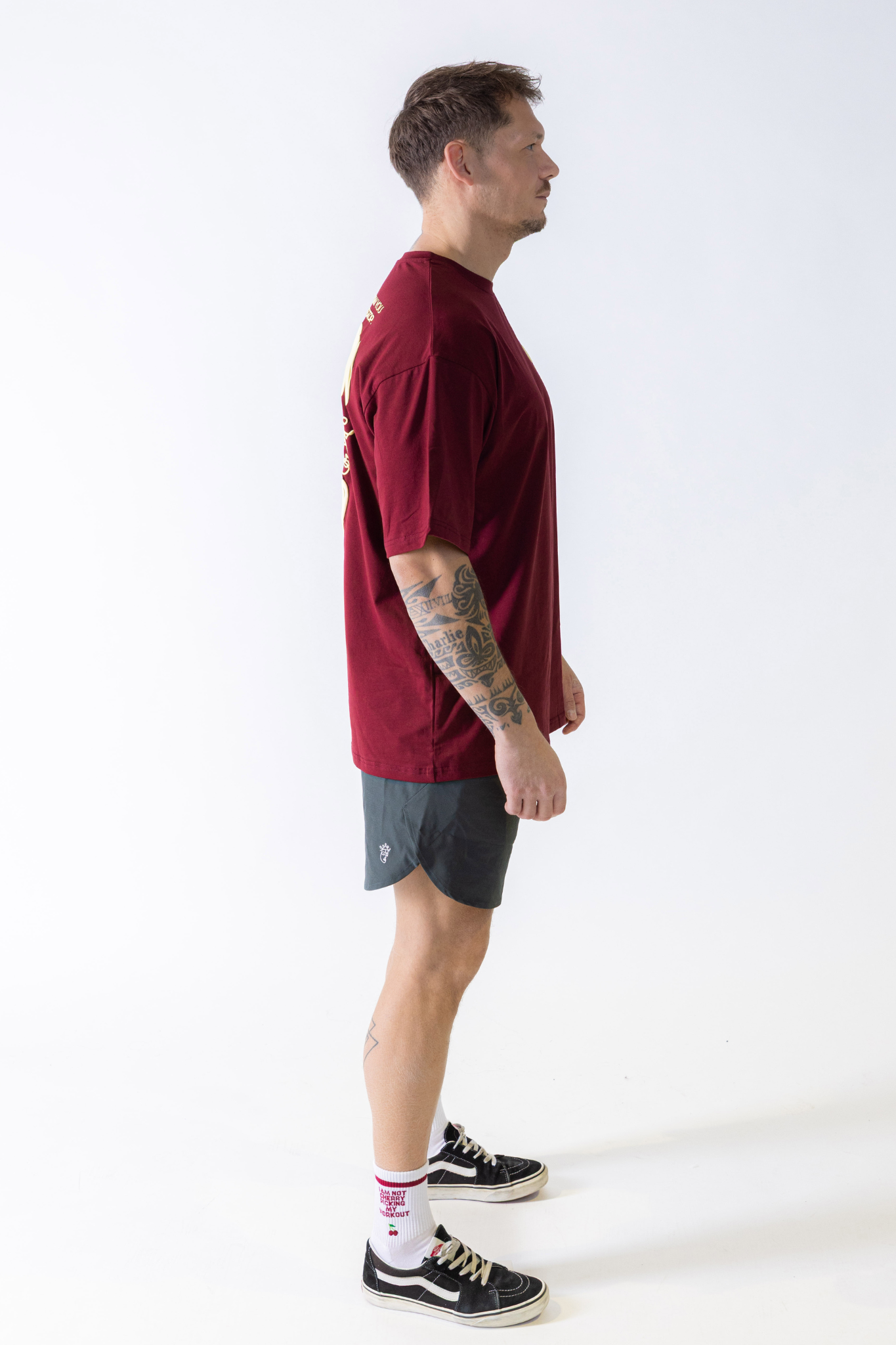 Cruise Oversized T-Shirt - Redwine