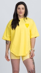 Cruise Oversized T-Shirt - Lemon Yellow