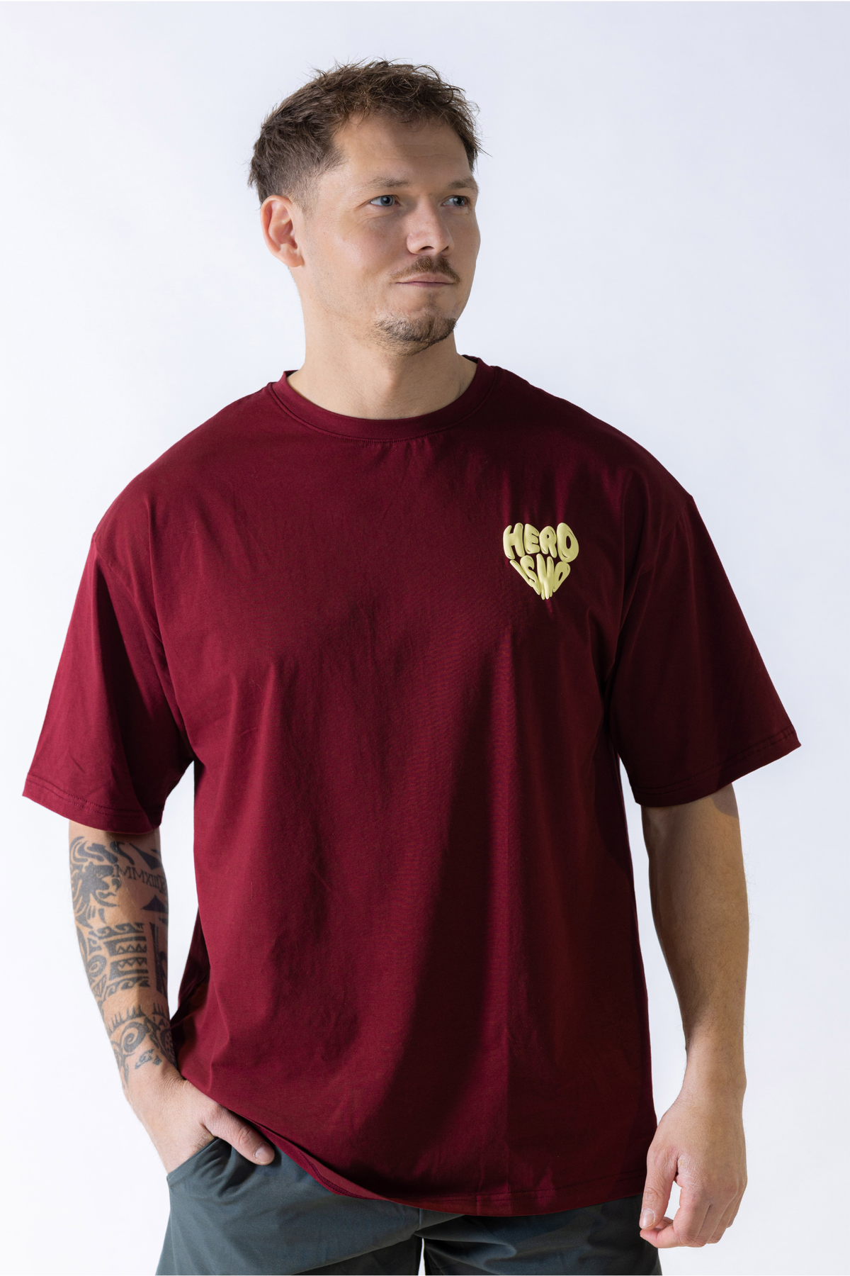 Cruise Oversized T-Shirt - Redwine