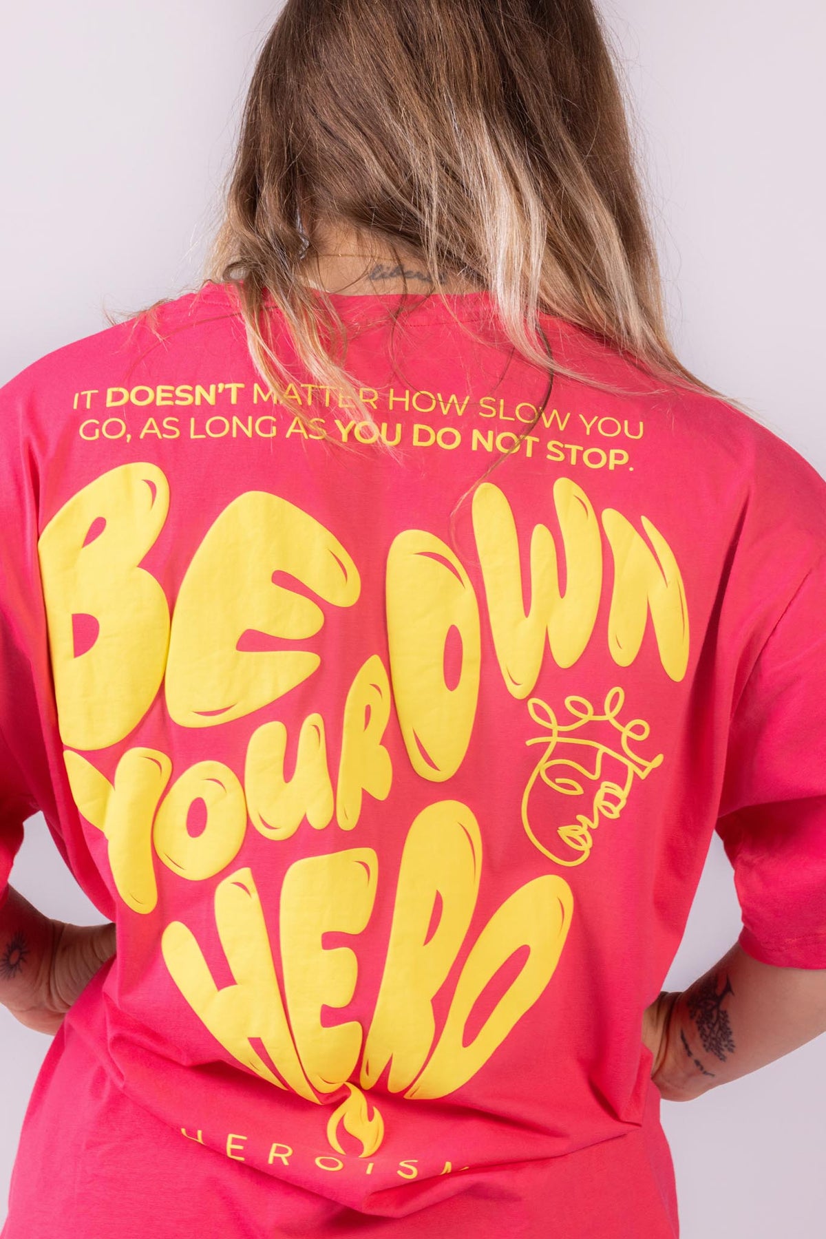 Cruise Oversized T-Shirt - Red pink is the new black
