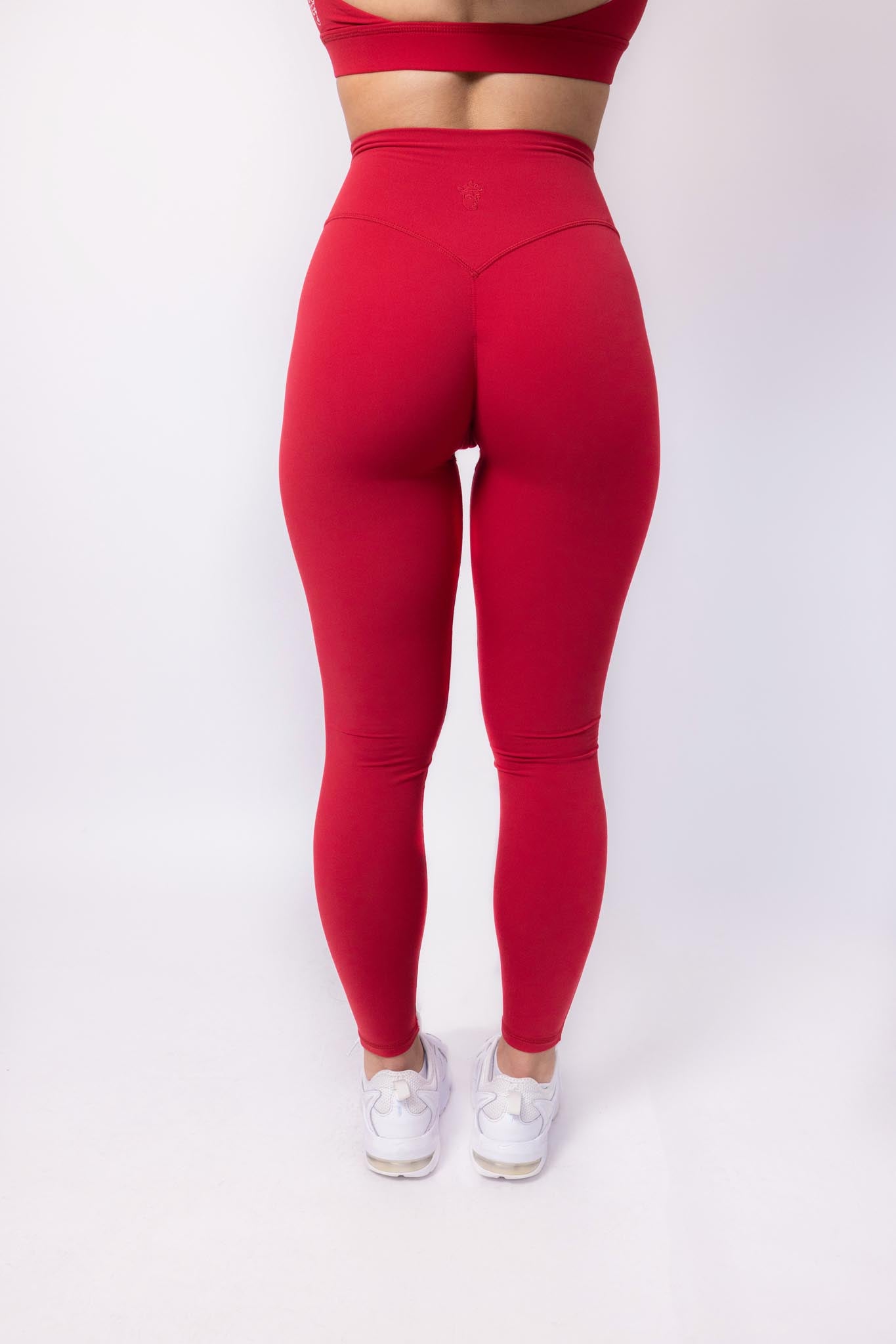 Florine Leggings - Ruby (Hidden Scunch)