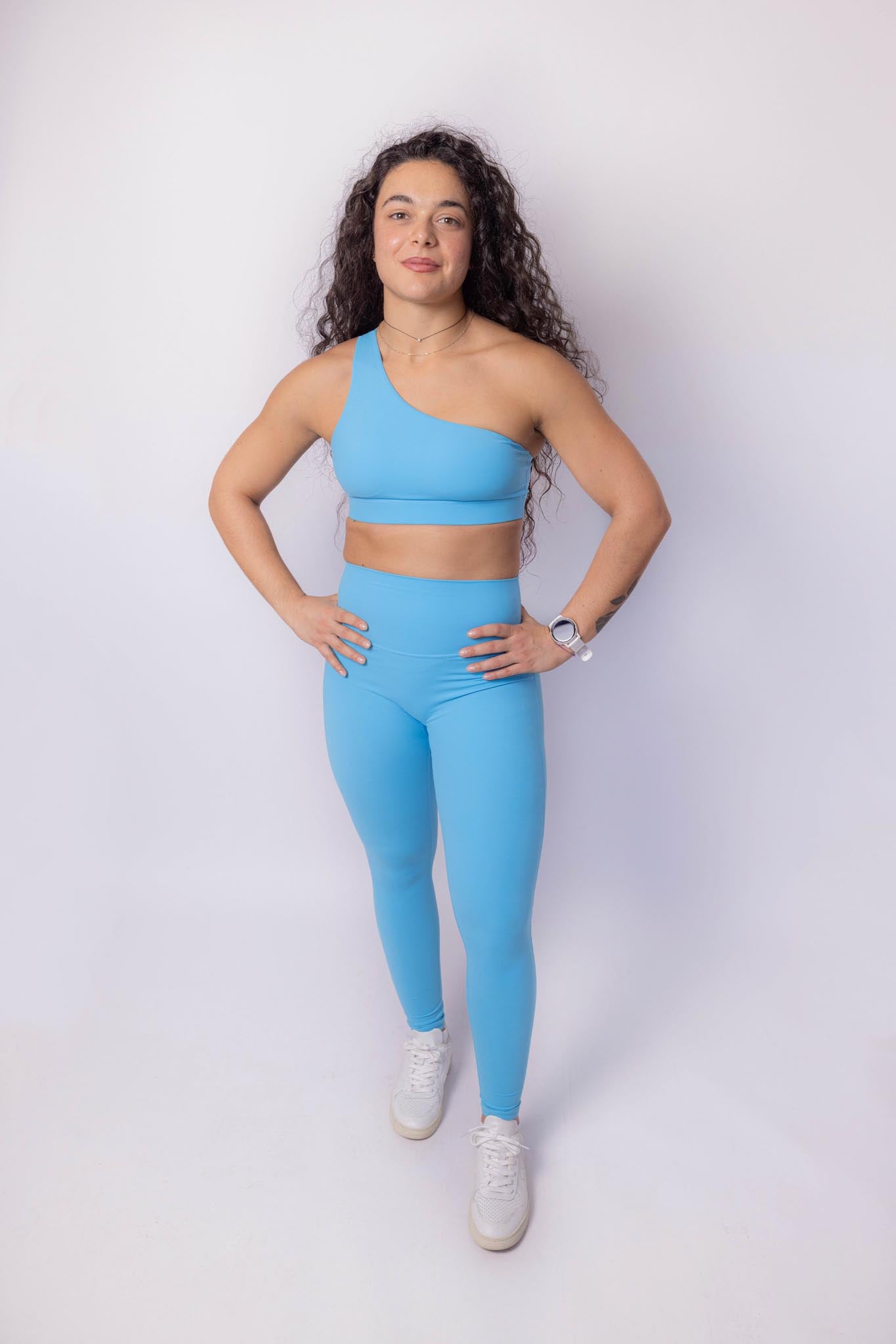 Florine Leggings - Ice Ice Baby (Hidden Scrunch)