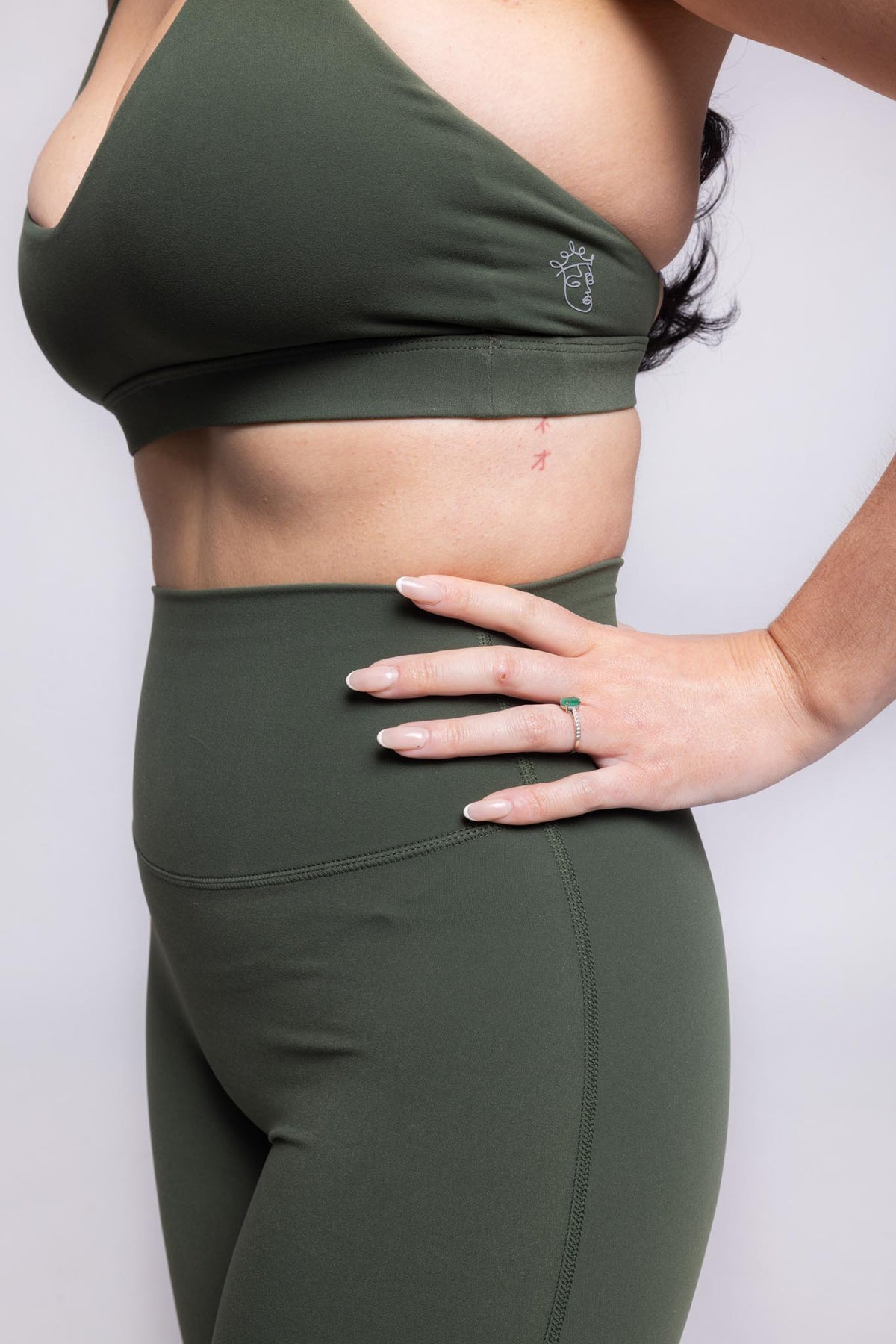 [Final Sale] Lucia Bra - Crocodile Green