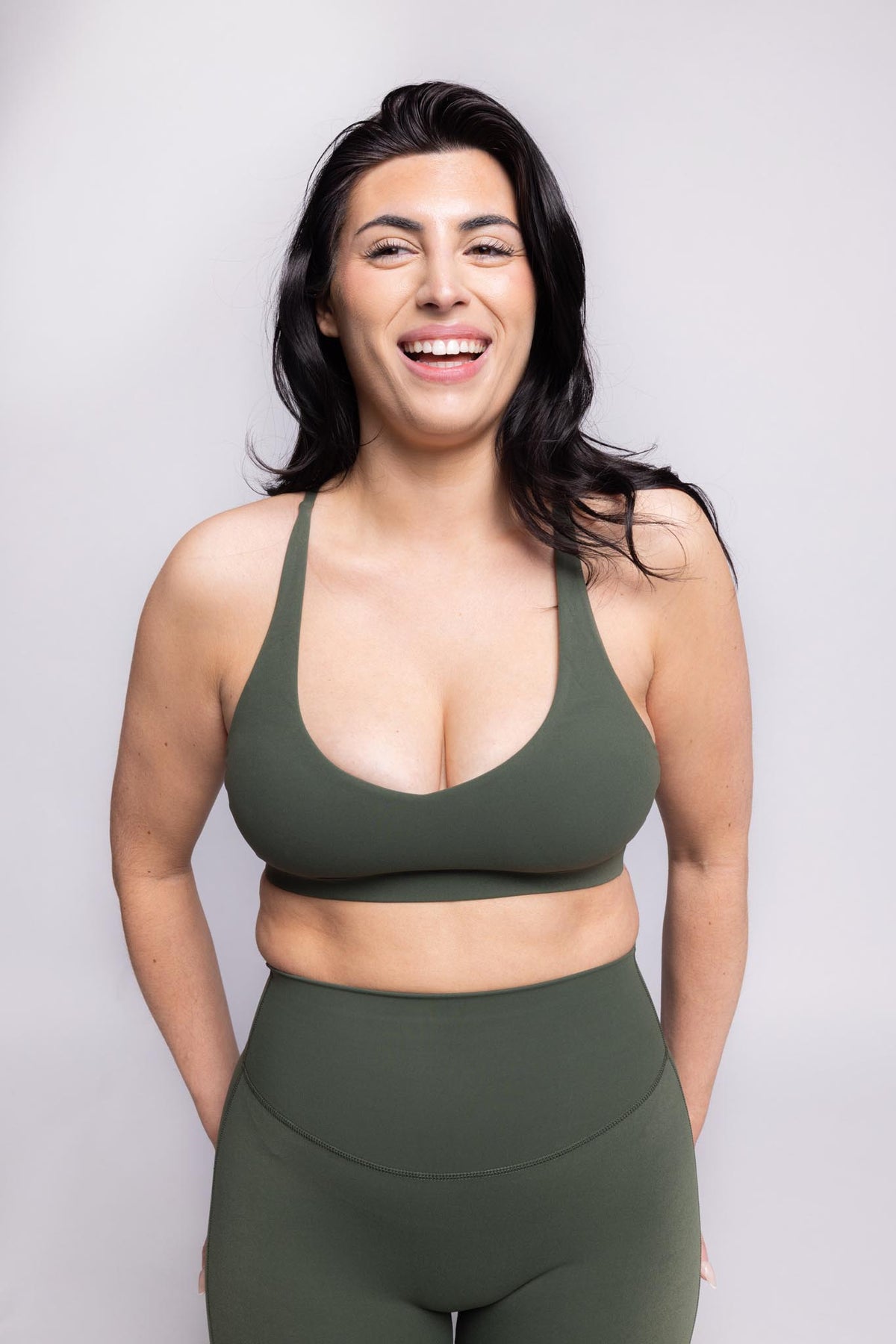 [Final Sale] Lucia Bra - Crocodile Green
