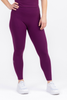 Natia Leggings V2 - Dark plum