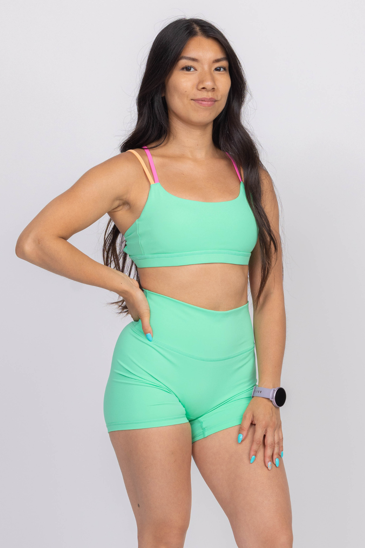 Steffi Bra - Rainbow Green