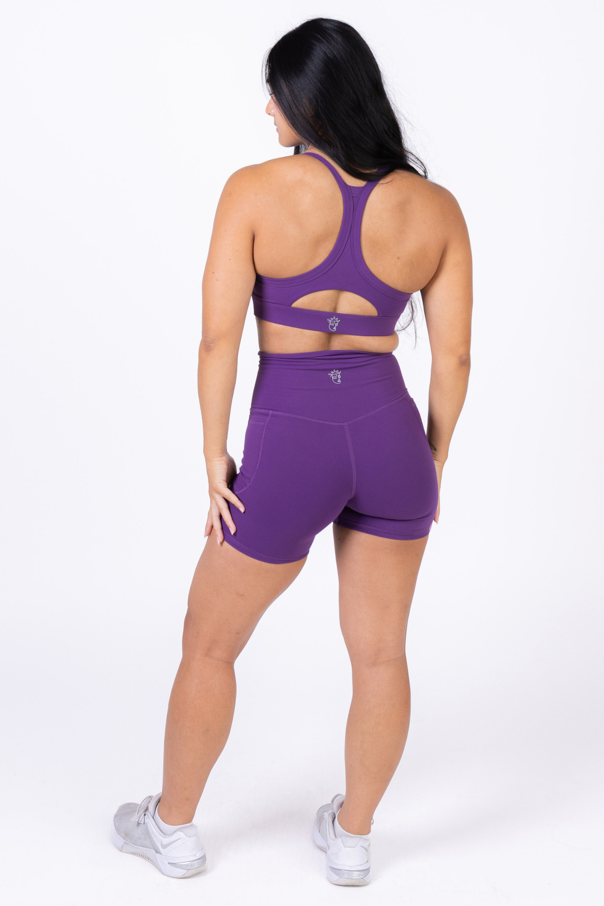 Claire Shorts Pockets - Vibrant Purple