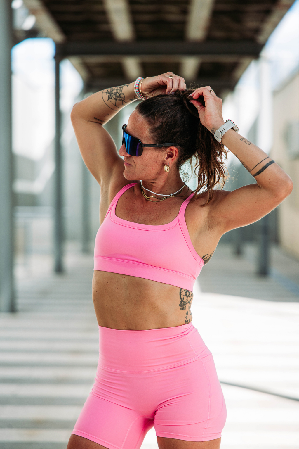 Claire Shorts Pockets - Blossom Pink