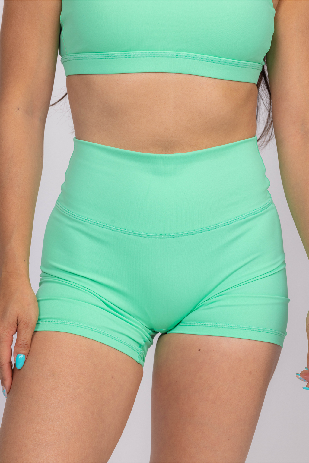 Sarah Shorts- Neon Green (Glutesculpt Effect)