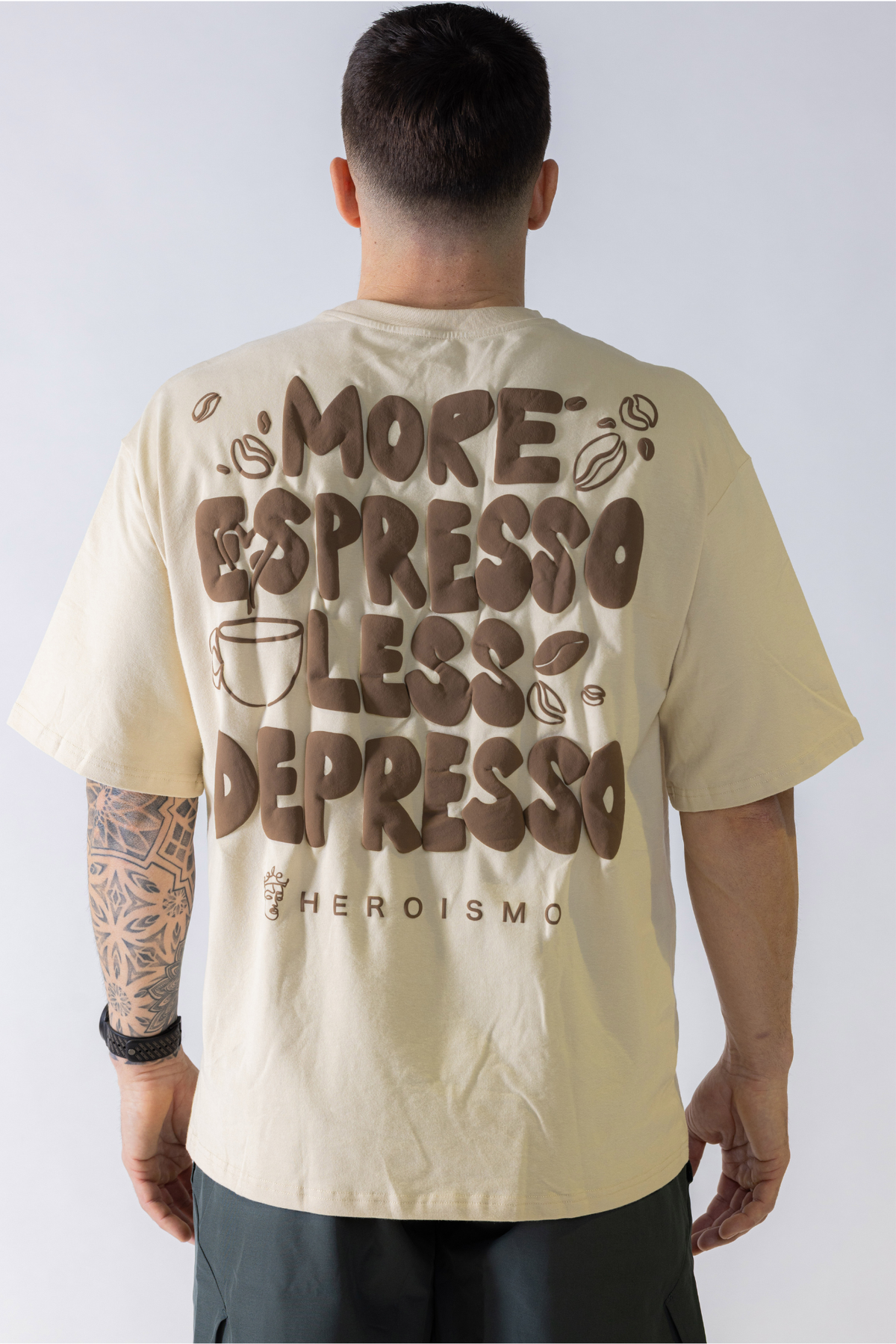 George Oversized T-Shirt – Relaxed Fit Cotton & Spandex Tee