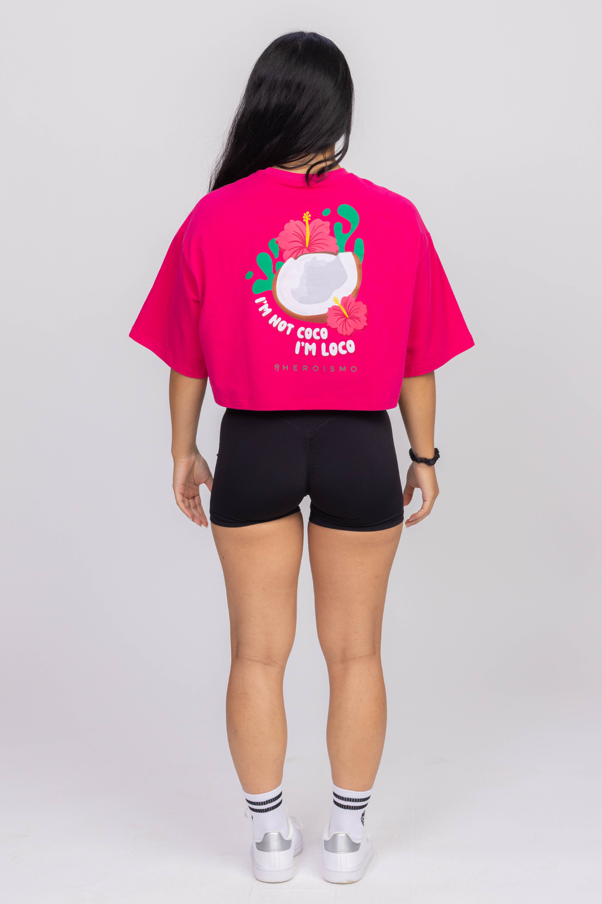 Justine Cropped T-shirt - Coco