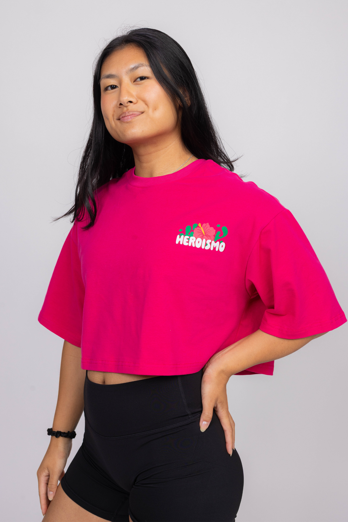 Justine Cropped T-shirt - Coco