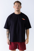 George Oversized T-Shirt – Relaxed Fit Tee with Heat Transfer Logo
