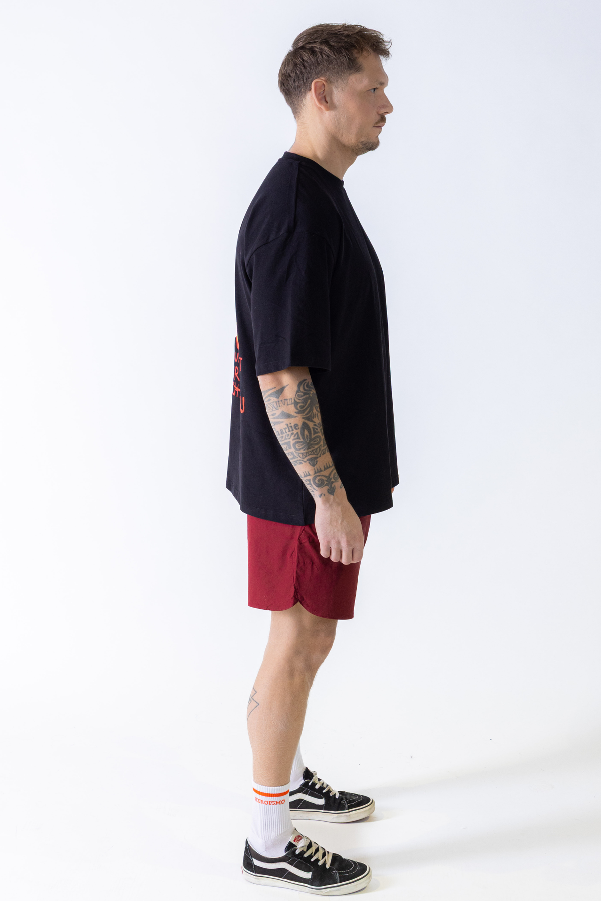 George Oversized T-shirt - Chilli
