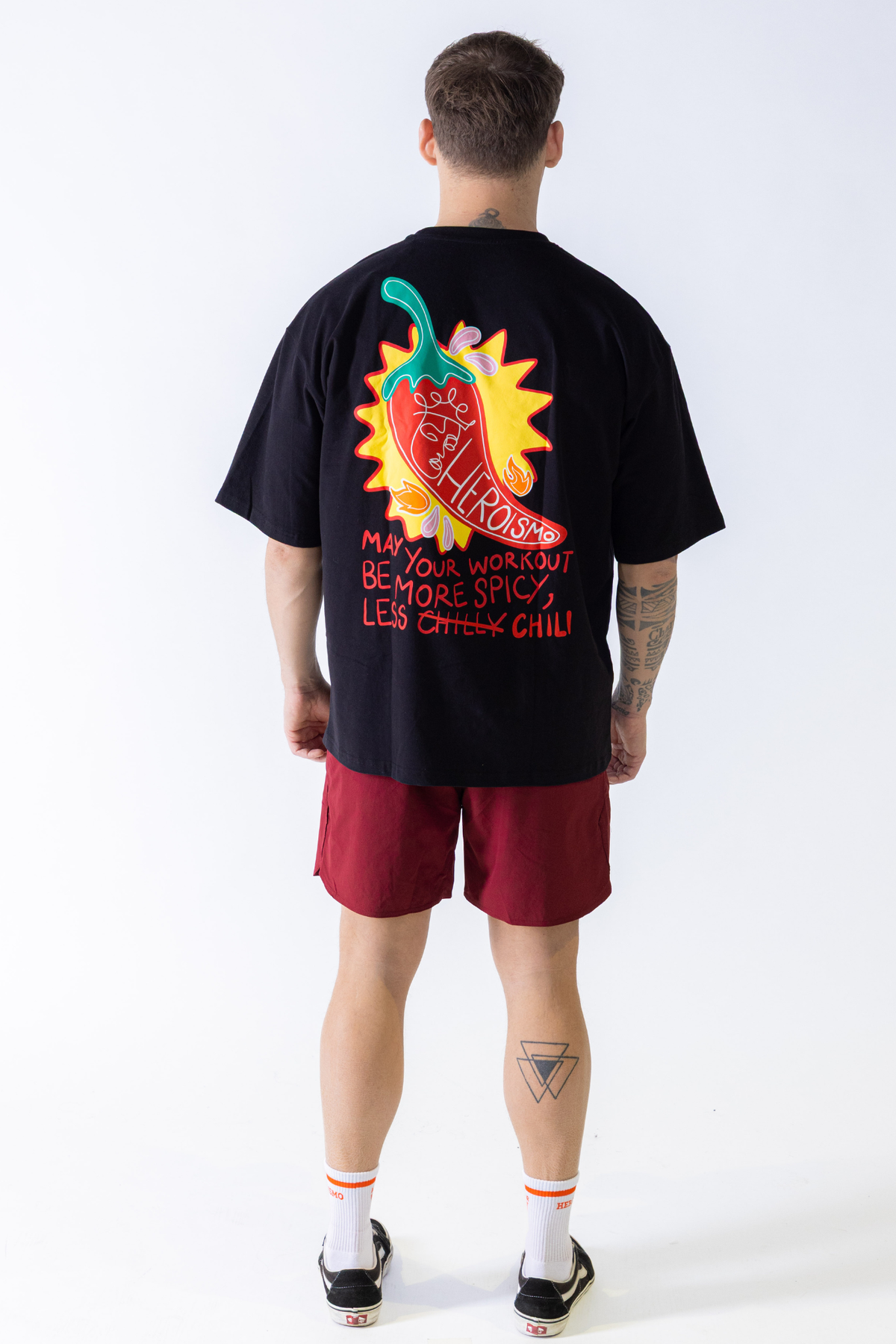 George Oversized T-shirt - Chilli