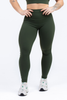 Florine Leggings - Crocodile Green (Hidden Scrunch)