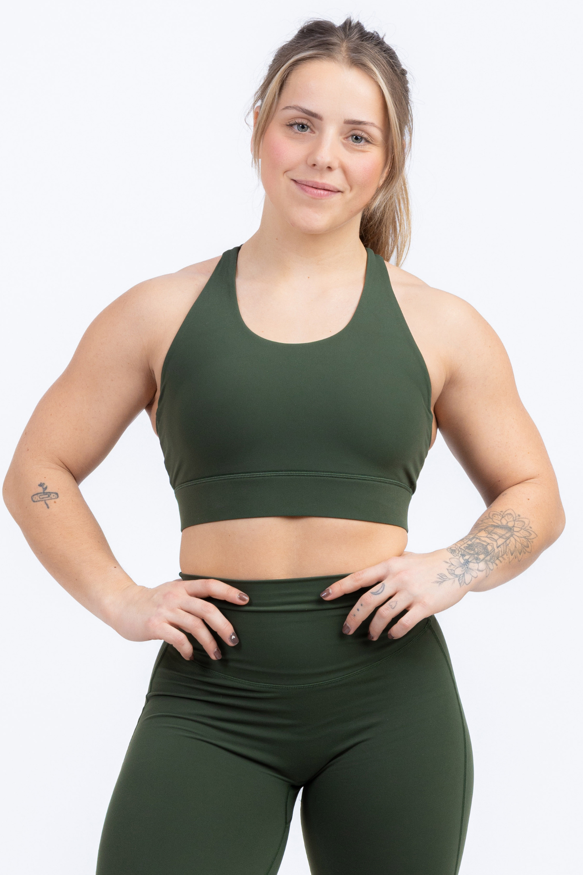 Jill Bra - Crocodile Green