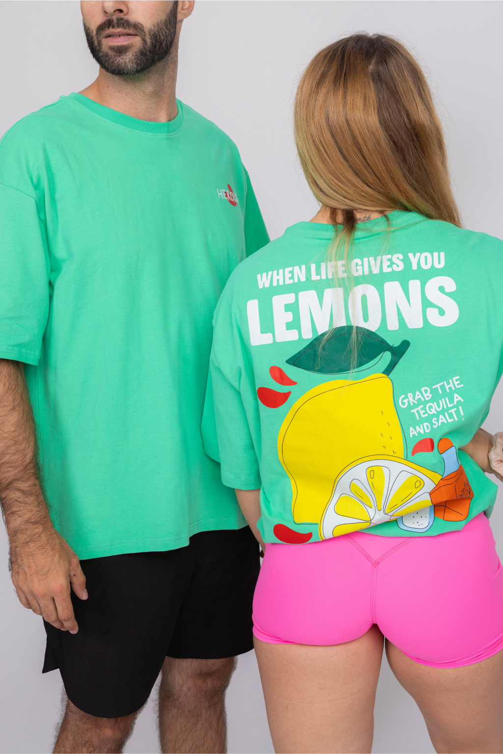 George Oversized T-shirt - Lemon