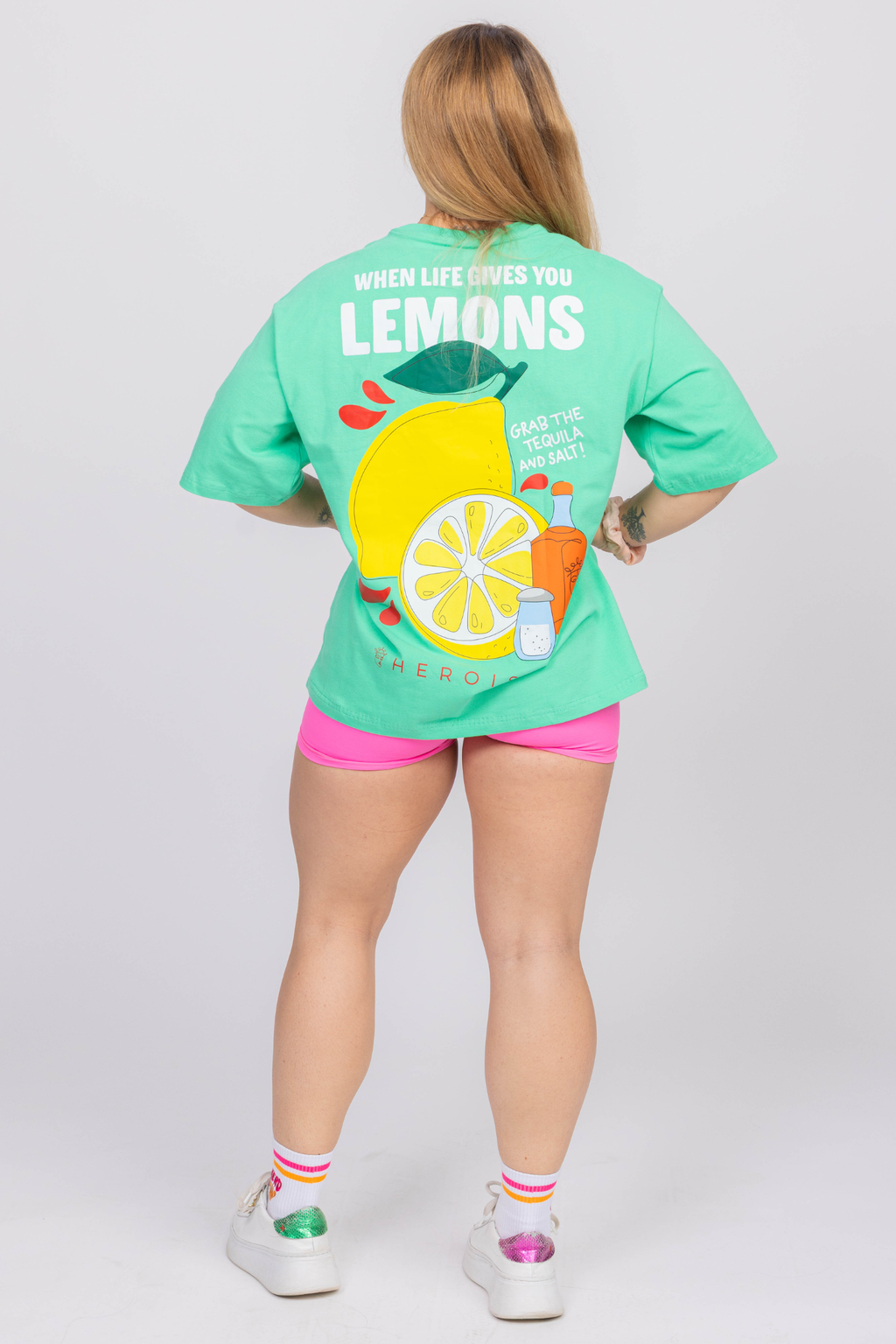 George Oversized T-shirt - Lemon