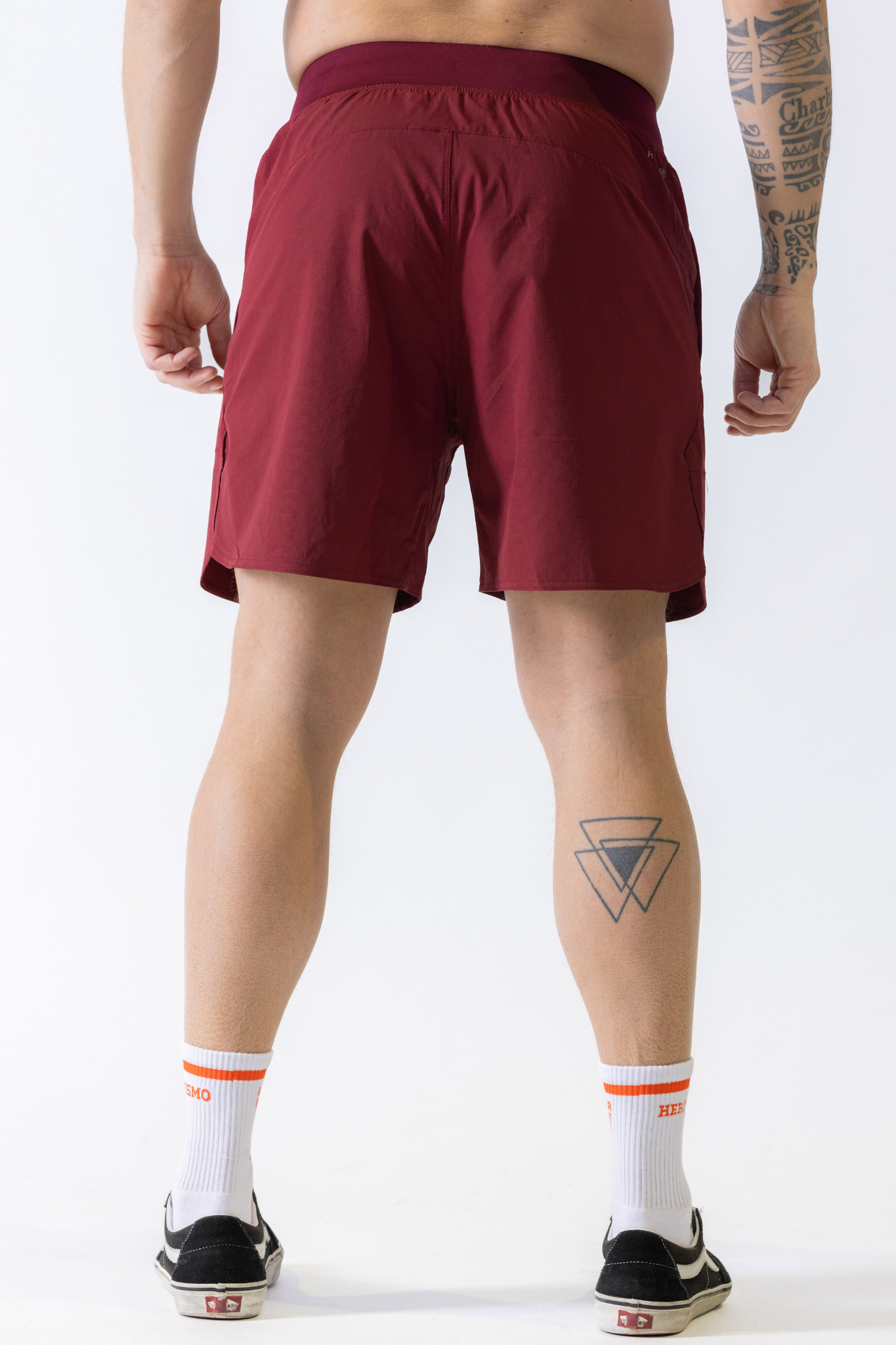Max Hybrid Shorts - Brick Red