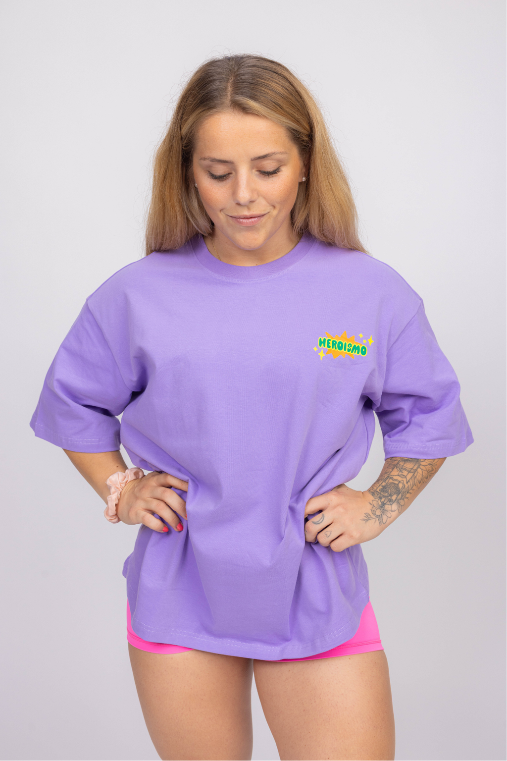 George Oversized T-shirt - Peach