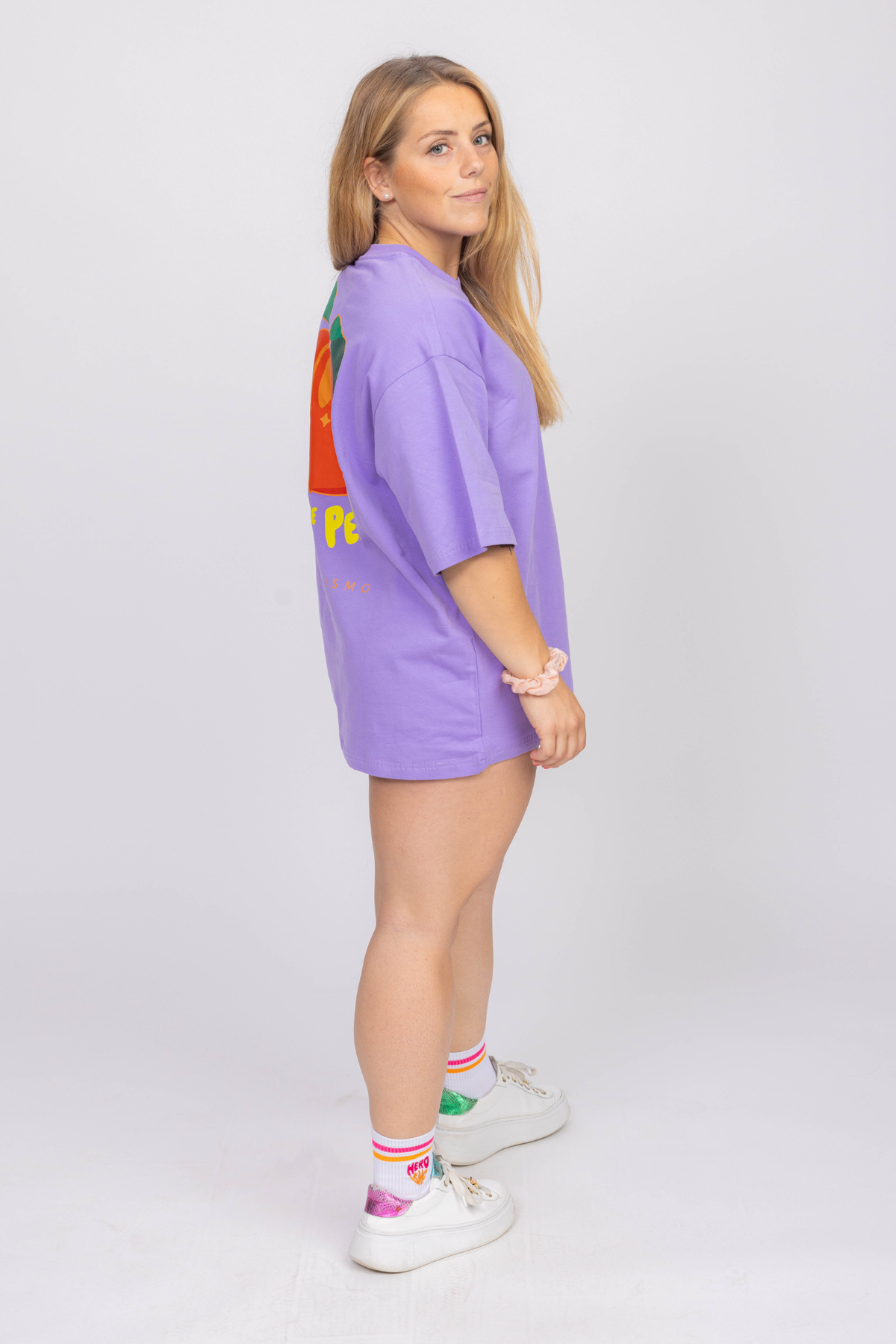 George Oversized T-shirt - Peach