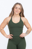 Madeleine Bra V2 - Crocodile Green
