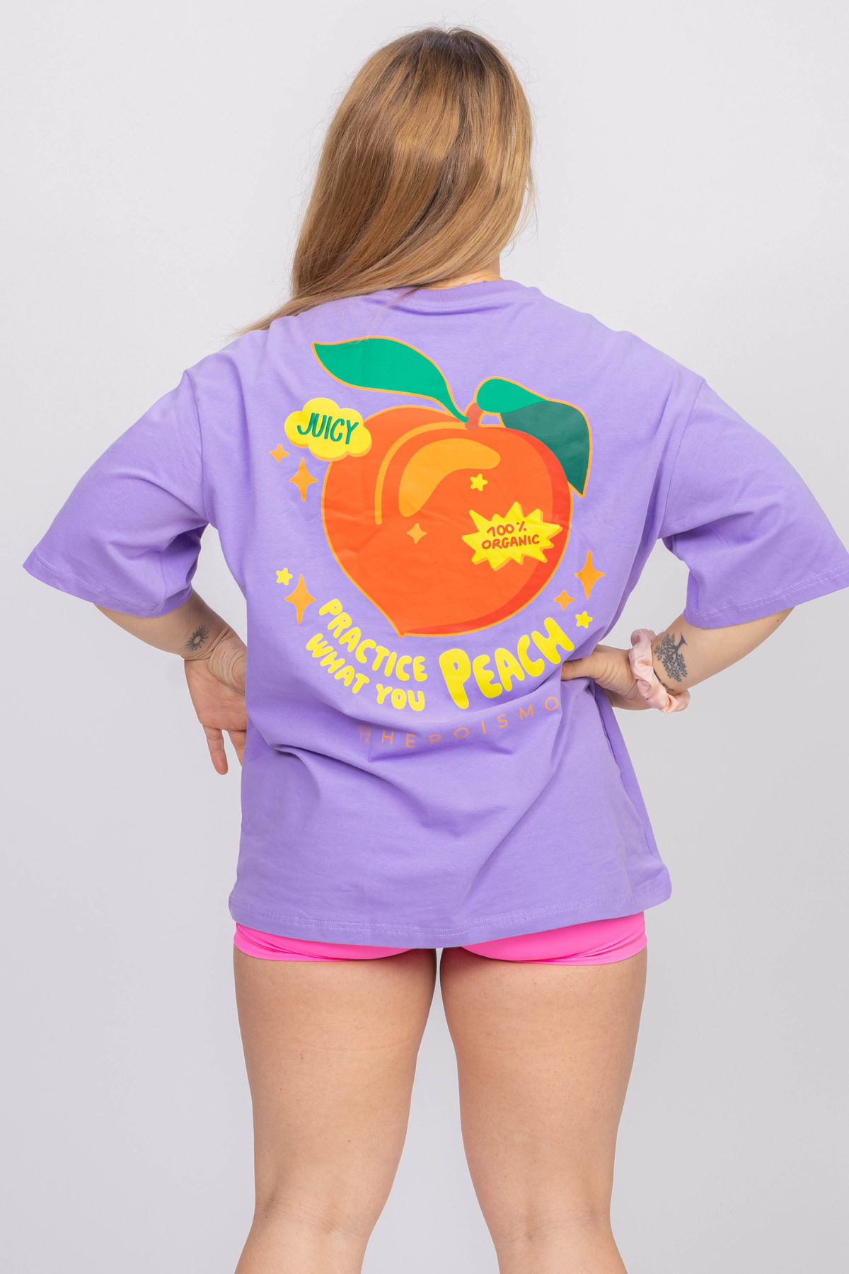 George Oversized T-shirt - Peach