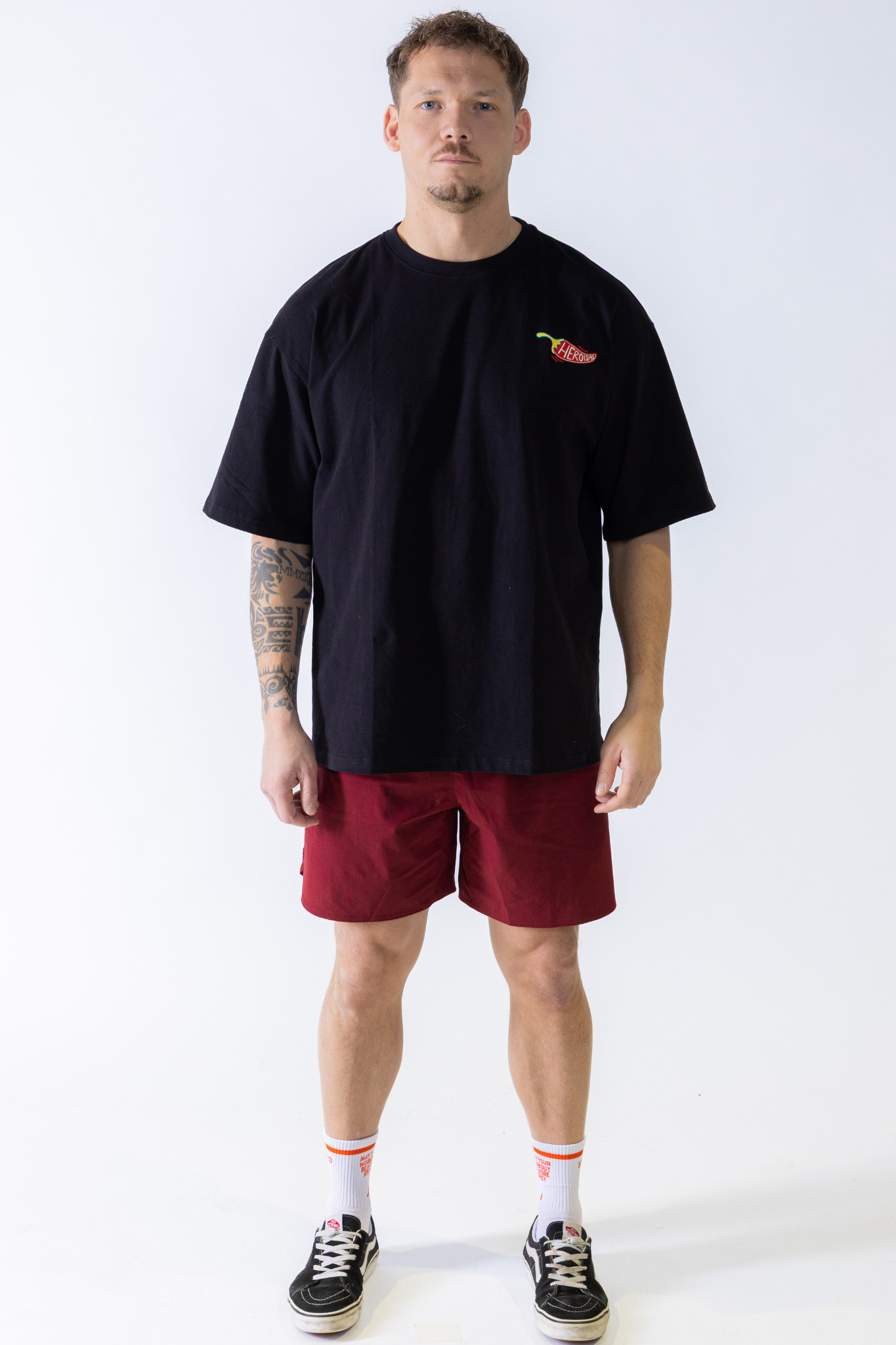 Max Hybrid Shorts - Brick Red