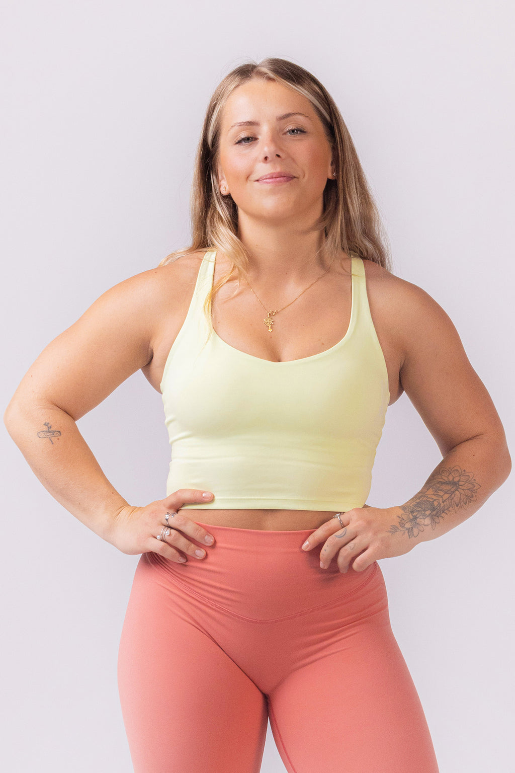 Alizee Sports Bra - Lime