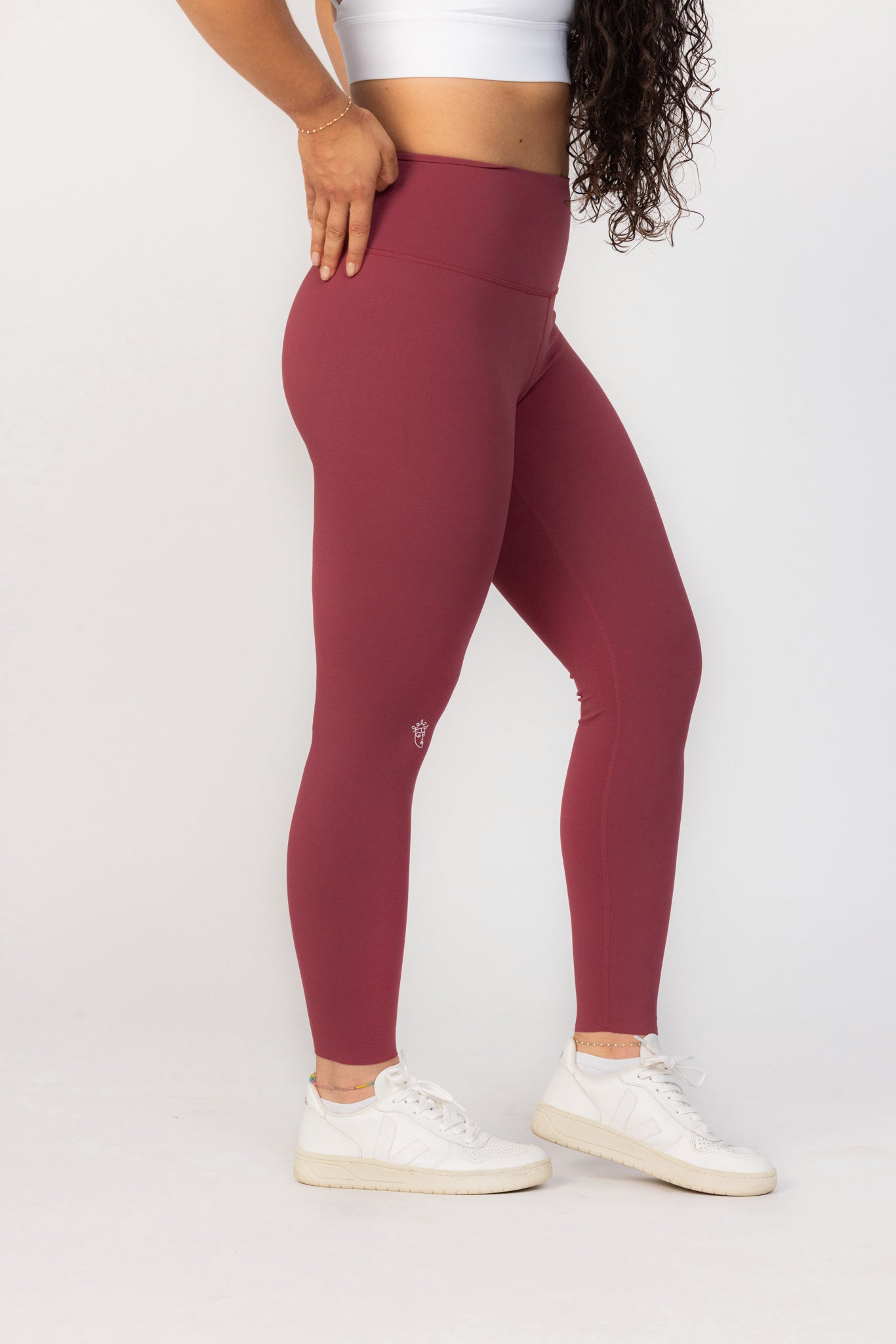 Chantal Leggings - Red Wine