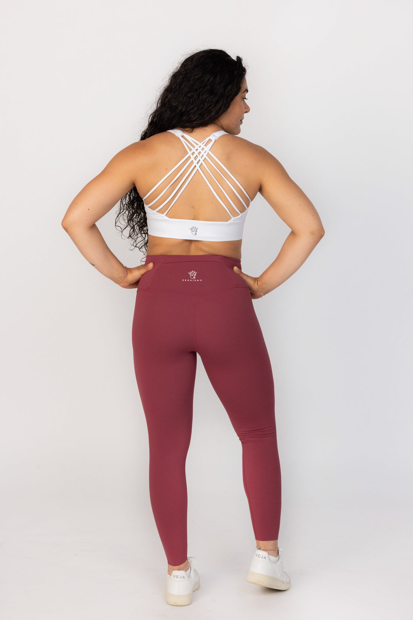 Chantal Leggings - Red Wine