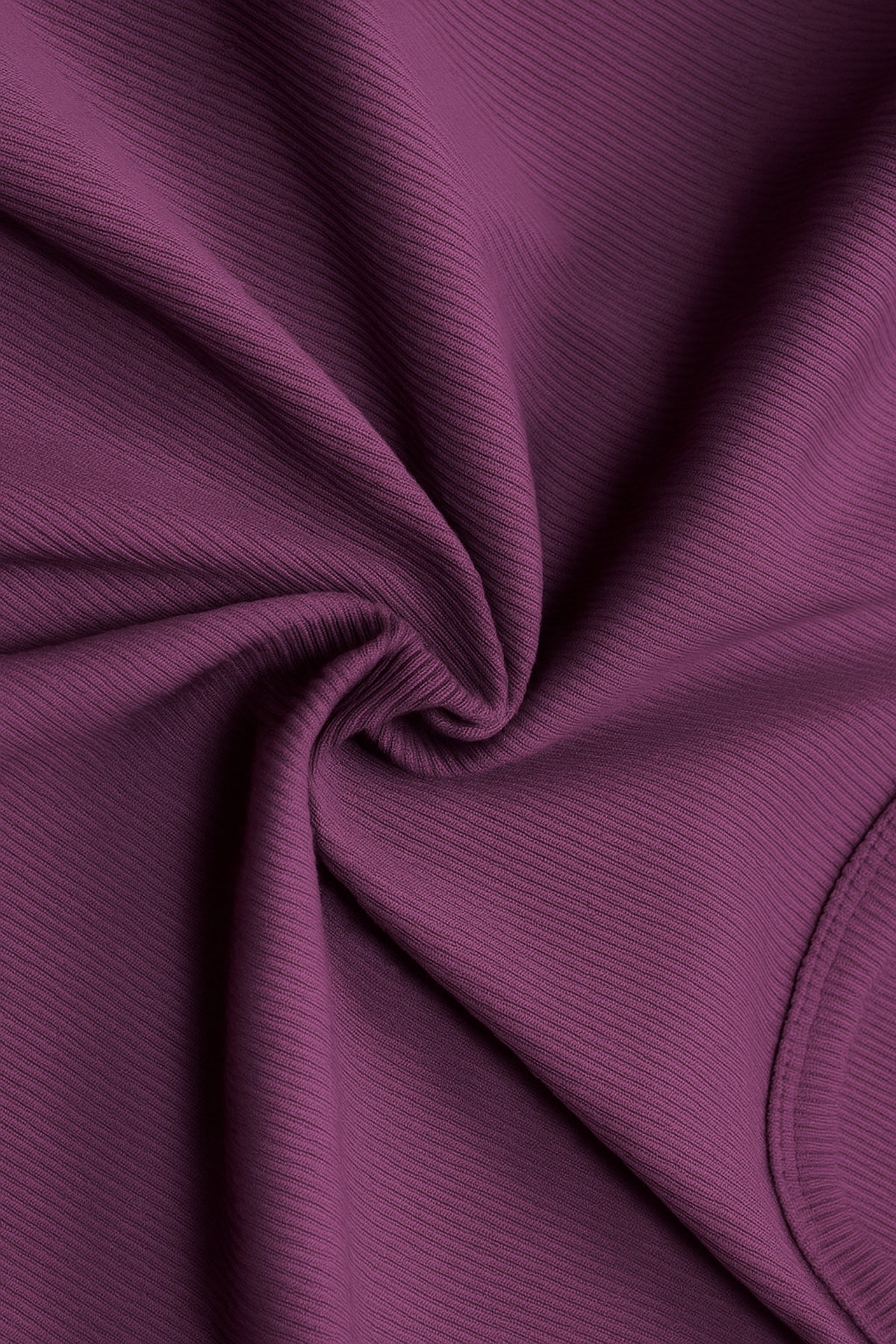 Morgane Ribbed Tank Top - Mulberry